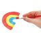 Rainbow Colours Paint Brushes (Pack of 14)