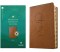 Biblia de estudio del diario vivir para jóvenes NTV con Filament (SentiPiel, Café claro, Índice, Letra Roja)