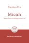 Micah: What Does God Require of Us?