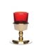 Brass Votum Glass Holder