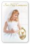 Girl's First Holy Communion Prayer Card