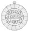Pumpkin Prayer - Suncatcher: Shine Jesus'