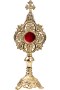 Gold Plated Reliquary H 34 cm
