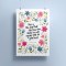 Psalm 118: 24 - Floral A5 Print