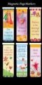 Bookmark-Pagemarker-Magnetic-Heart Of Friends-Set Of 6