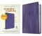 Bíblia Sagrada NVT Slim Letra Grande com Filament (LeatherLike, Purple)