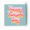 Father's Day Christian greeting card with bible verse