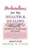 Declarations for My Health & Healing