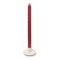 Star Red Advent Dinner Candle