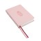 Lsb, Handy Size, Inside Column Reference, Paste-Down Pink Faux Leather Hope Blooms, Red Letter