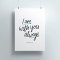 I Am With You Always A5 Print