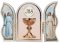 Communion Wood Triptych Plaque