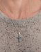 Aqua Swarovski Crystal Cross Pendant
