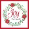 Joy Wreath Christmas Cards