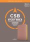 CSB Study Bible, Personal Size Edition, Rose Gold