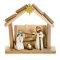 20cm Nativity and Wood Barn Scene