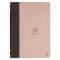 NLT, The Spiritual Growth Bible Faux Leather, Two-tone Pink and Brown