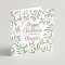 Happy Christmas to a Wonderful Minister Single Christmas Card