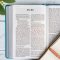 NASB Giant Print Reference Bible, Teal Leathertouch