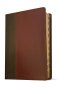 NLT Life Application Study Bible, Third Edition, Personal Size (LeatherLike, Brown/Mahogany, Indexed, Red Letter)