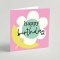 Happy Birthday (Pink) Greeting Card