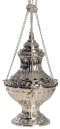 Nickel Plated Thurible H 30 cm