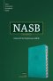 NASB Giant Print Reference Bible, Teal Leathertouch, Indexed