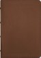 NLT Select Large Print Thinline Reference Bible, Filament Enabled (Goatskin Leather, Brown, Red Letter)