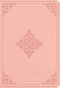 ESV Large Print Value Compact Bible, Red Letter (TruTone, Blush Rose, Fleur-de-lis Design)