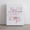 You're Loved - Printed Canvas Block