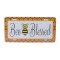 Bee Blessed Number Plate Tag