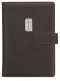 Journal-Man Of God w/Cross (1 Tim. 6:11)-Espresso Brown Faux Leather w/Magnetic Closure