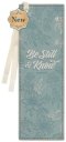 Bookmark-Faux Leather Teal Be Still & Know Ps. 46:10
