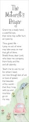 Bookmarks - The Motorists Prayer Pack of 10 Individual Design