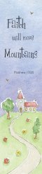 Bookmarks - Faith Will Move Mountains Pack of 10 Individual Design