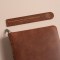 CSB Personal Size Bible, Holman Handcrafted Collection, Zipper Closure, Marbled Tan Premium Calfskin