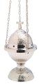 Nickel Plated Thurible H 24 cm