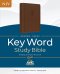 Hebrew-Greek Key Word Study Bible, Brown Leather, Indexed