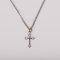 16-18" Sterling Silver Cross Necklace