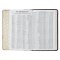 KJV Espresso and Pink Faux Leather Giant Print King James Version Bible with Thumb Index
