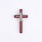 6" Girl Cherry & Silver Wall Cross
