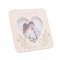 Love Story Ceramic Photo Frame 4" x 4" - Love Story