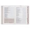 NLT, The Spiritual Growth Bible Faux Leather, Cream Floral Printed