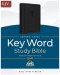 KJV Hebrew-Greek Key Word Study Bible, Black, Indexed