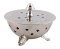 Nickel Plated Incense Bowl D 10 cm