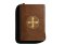 ESV Bible with Creeds and Confessions (TruTone, Brown, Cross Trefoil Design)
