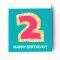 2nd birthday card with bible verse