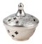 Nickel Plated Incense Bowl D 7 cm