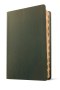 NLT Thinline Reference Bible, Filament Enabled (Genuine Leather, Olive Green, Indexed, Red Letter)