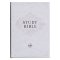 Black with White Dust Jacket Hardcover King James Version Study Bible